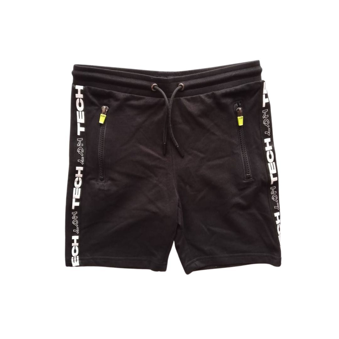 Black Cotton Short