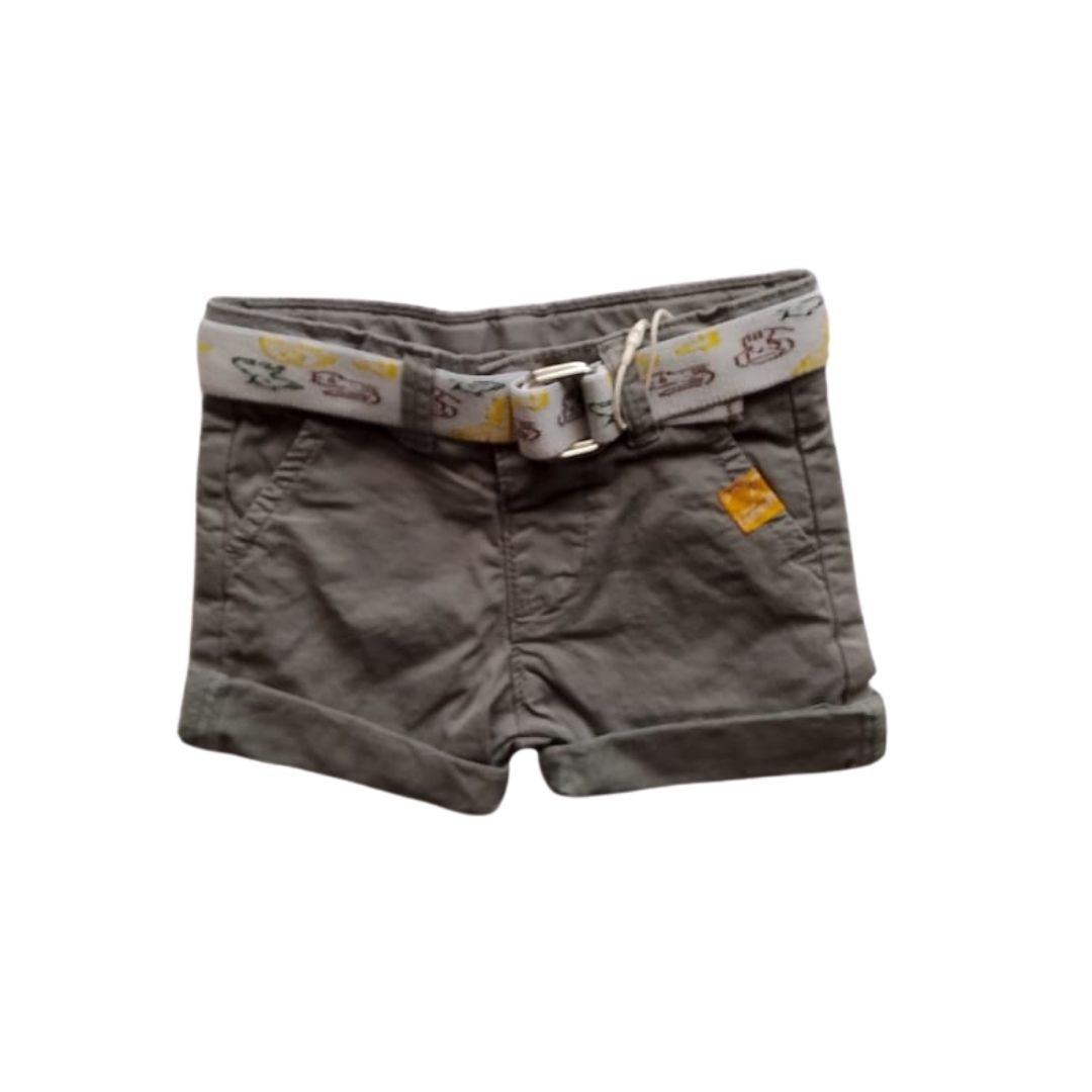 Cotton lichen green Short