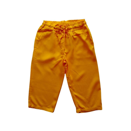 Yellow Linen Trouser