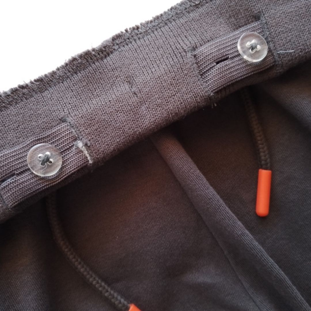 Grey Cotton Sport Pant