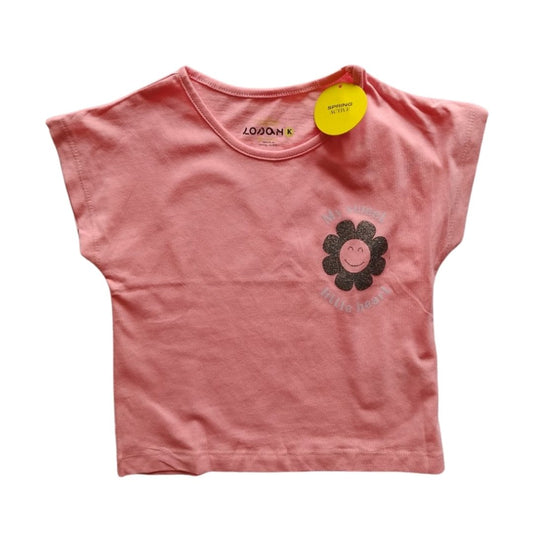 Pink cotton tshirt