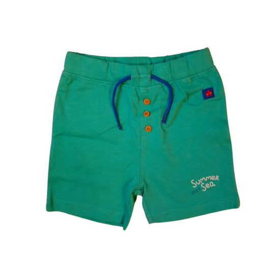 Green cotton short