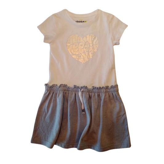 Silver Hearted Dress