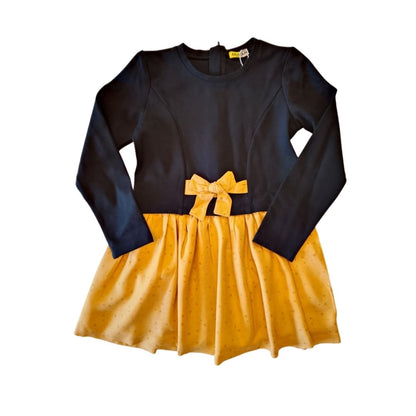 Black and Gold Dress