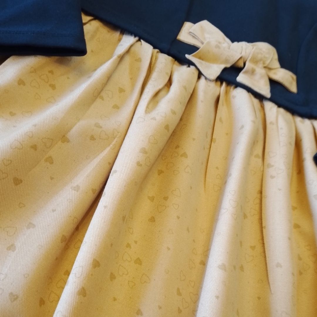 Black and Gold Dress