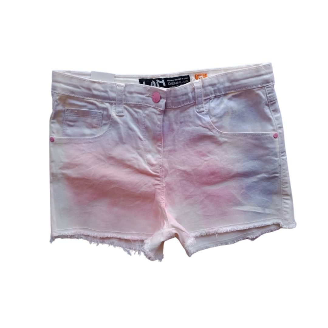 Lila Denim Short